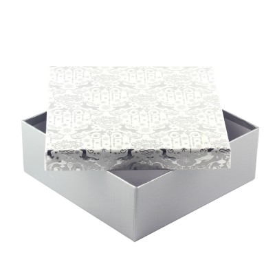 Коробка подарункова "Silver" 20 х 20 х 8 см 