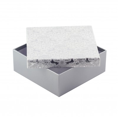  Коробка подарункова "Silver" 18 х 18 х 8 см 