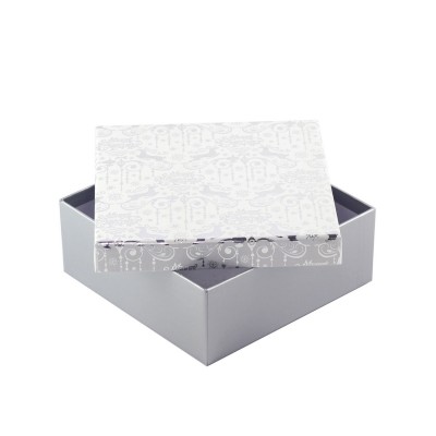 Коробка подарункова "Silver" 16 х 16 х 8 см 