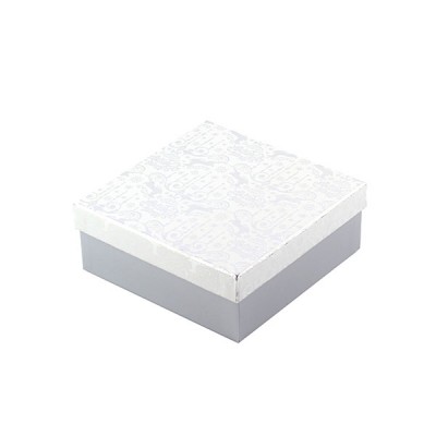 Коробка подарункова "Silver" 14 х 14 х 8 см Коробка подарункова "Silver" 14 х 14 х 8 см