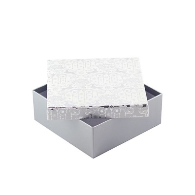 Коробка подарункова "Silver" 14 х 14 х 8 см Коробка подарункова "Silver" 14 х 14 х 8 см