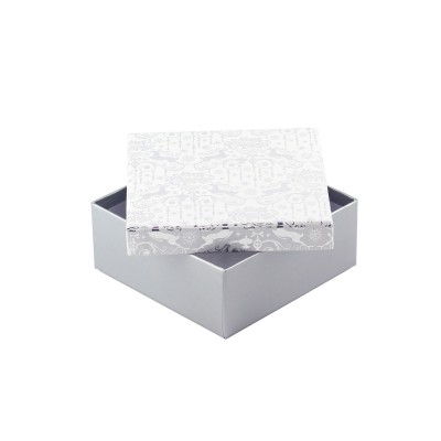  Коробка подарункова "Silver" 12 х 12 х 8 см 
