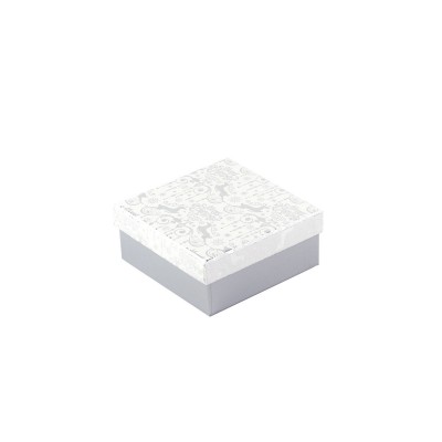 Коробка подарункова "Silver" 10 х 10 х 8 см 
