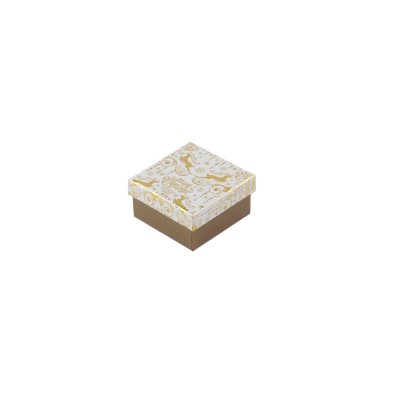 Коробка подарункова Gold 8 х 8 х 8 см 