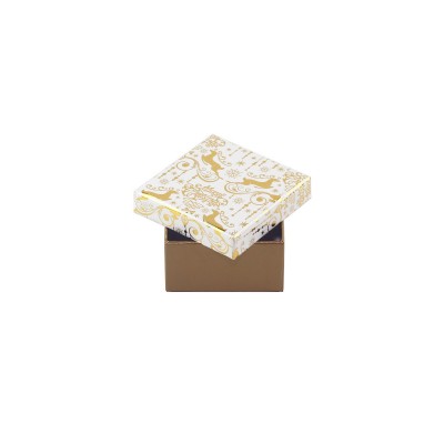 Коробка подарункова Gold 8 х 8 х 8 см 