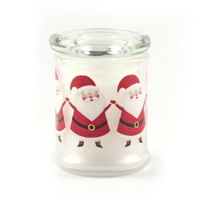 Свічка у склянці з кришкою "Santa Claus" 