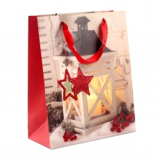  Пакет паперовий "Warm Christmas" 26 х 32 см 