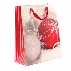  Пакет паперовий "Christmas Balls" 26 х 32 см 