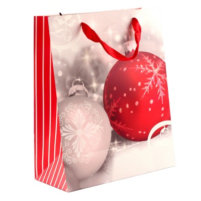  Пакет паперовий "Christmas Balls" 26 х 32 см 