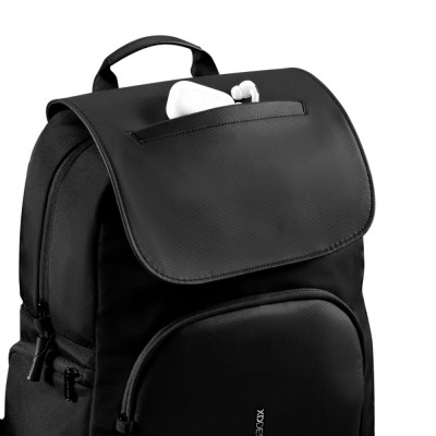 Рюкзак "Soft Daypack" захист від крадіжок, порізів, чорний Рюкзак "Soft Daypack" захист від крадіжок, порізів, чорний