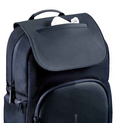 Рюкзак "Soft Daypack" захист від крадіжок, порізів, синій