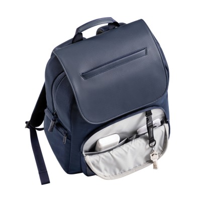 Рюкзак "Soft Daypack" захист від крадіжок, порізів, синій