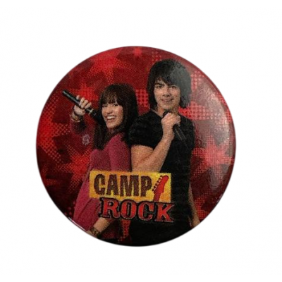 Значок "Camp rock-Shane and Mitchie" 
