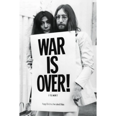 Постер "John Lennon (War Is Over)" 61cм x 91.5cм Постер "John Lennon (War Is Over)" 61cм x 91.5cм