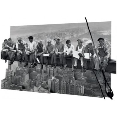 Постер "Lunch of a Sky Scraper " 47х68 см 3Dрама Постер "Lunch of a Sky Scraper " 47х68 см 3Dрама