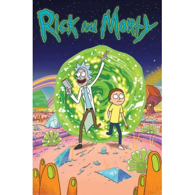 Постер "Rick and Morty (Portal)" 61 x 91,5 см Постер "Rick and Morty (Portal)" 61 x 91,5 см