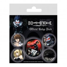 Набор значков DEATH NOTE BADGE PACK Набор значков DEATH NOTE BADGE PACK