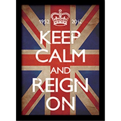 Постер у рамі Keep Calm and Reign On 30 х 40 см Постер у рамі Keep Calm and Reign On 30 х 40 см