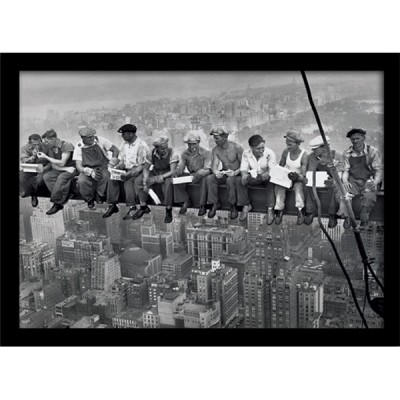 Постер у рамі Lunch on a Skyscraper 30 х 40 см Постер у рамі Lunch on a Skyscraper 30 х 40 см