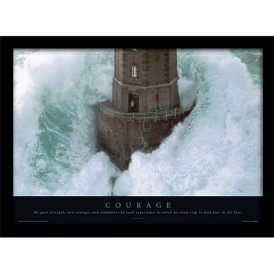 Постер у рамі Courage 30 х 40 см Постер у рамі Courage 30 х 40 см