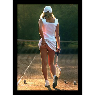 Постер в раме Tennis Girl 30 х 40 см Постер в раме Tennis Girl 30 х 40 см