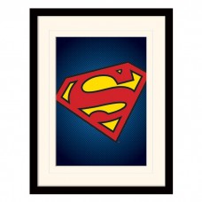Постер у рамі "DC Comics (Superman Symbol)" Постер у рамі "DC Comics (Superman Symbol)"