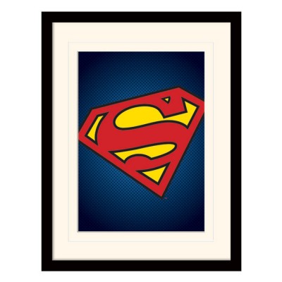 Постер у рамі "DC Comics (Superman Symbol)" Постер у рамі "DC Comics (Superman Symbol)"