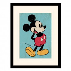 Постер у рамі "Mickey Mouse (Retro)" 30 x 40 см Постер у рамі "Mickey Mouse (Retro)" 30 x 40 см