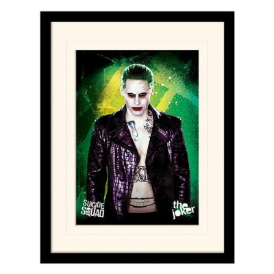 Постер у рамі "Suicide Squad (The Joker)" 30 x 40 см Постер у рамі "Suicide Squad (The Joker)" 30 x 40 см