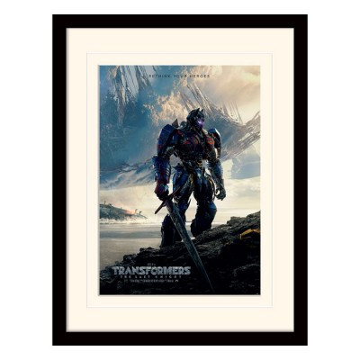 Постер у рамі "Transformers The Last Knight (Rethink Your Heroes)" 30 x 40 см Постер у рамі "Transformers The Last Knight (Rethink Your Heroes)" 30 x 40 см