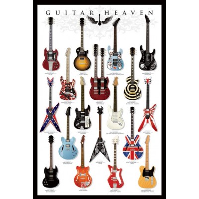 Постер "Guitar Heavan" 61 x 91,5 cм Постер "Guitar Heavan" 61 x 91,5 cм
