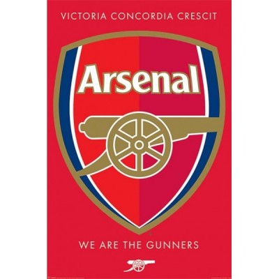 Постер "Arsenal FC (Crest)" 61 x 91,5 см Постер "Arsenal FC (Crest)" 61 x 91,5 см
