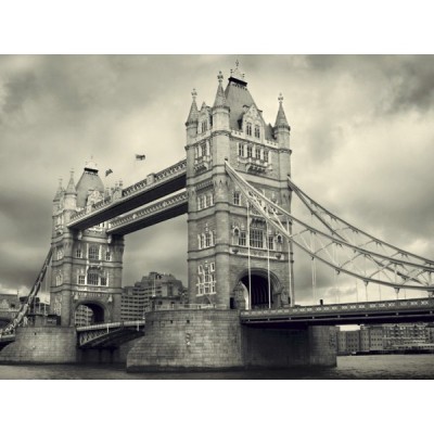  Фотокартина на полотні Tower Bridge, London 60 х 80 см 