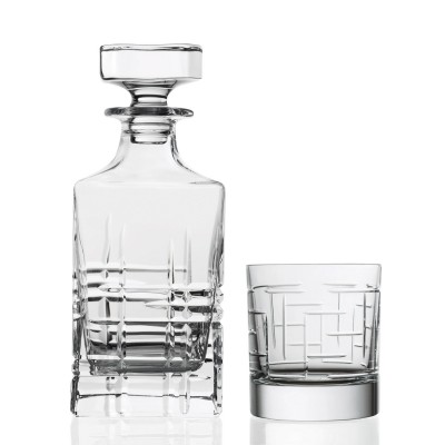 Набор стаканов для виски " URBAN " Style Prestige / 3 пр / ( графин + 2 стакана )