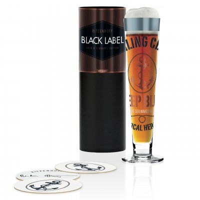 Пивной бокал Black Label от Ruth Berktold, 300 мл
