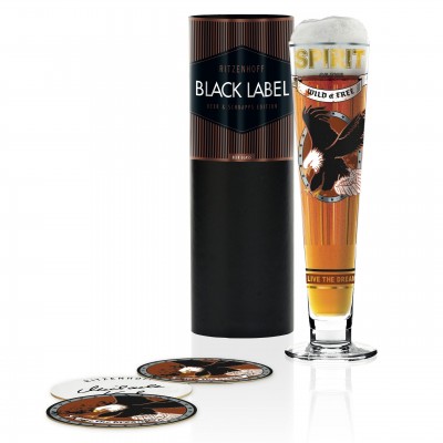 Пивной бокал Black Label от Michaela Koch, 385 мл Пивной бокал Black Label от Michaela Koch, 385 мл