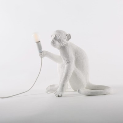 Лампа "MONKEY", белая Лампа "MONKEY", белая