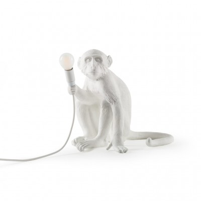 Лампа "MONKEY", белая Лампа "MONKEY", белая