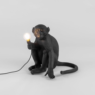 Лампа "MONKEY", черная Лампа "MONKEY", черная