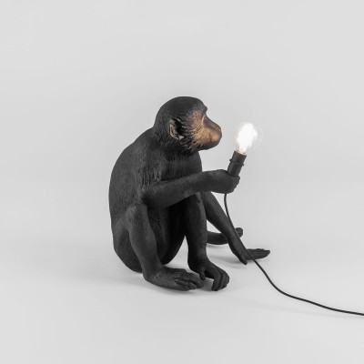 Лампа "MONKEY", черная Лампа "MONKEY", черная