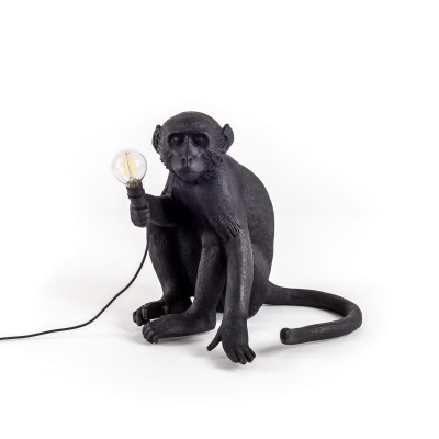 Лампа "MONKEY", черная Лампа "MONKEY", черная