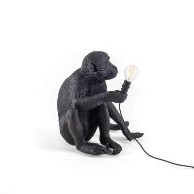 Лампа "MONKEY", черная Лампа "MONKEY", черная
