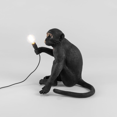 Лампа "MONKEY", черная Лампа "MONKEY", черная