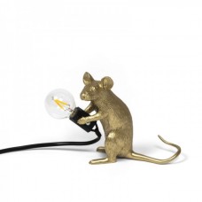 Лампа Mouse Seletti, золото Лампа Mouse Seletti, золото
