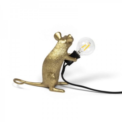 Лампа Mouse Seletti, золото