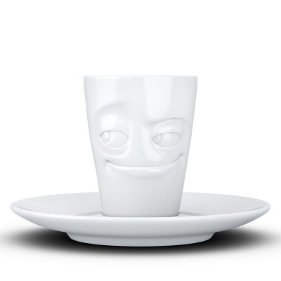 Espresso чашка з ручкою Tassen "Любовець" (80 мл), порцеляна Espresso чашка з ручкою Tassen "Любовець" (80 мл), порцеляна