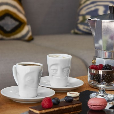 Espresso чашка з ручкою Tassen "Дякую!" (80 мл), порцеляна Espresso чашка з ручкою Tassen "Дякую!" (80 мл), порцеляна
