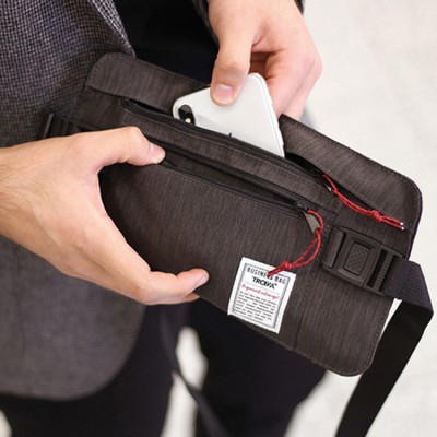  Сумка поясна на блискавці Troika Business Belt Bag 