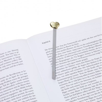 Закладка для книги, Troika серце, золоте Закладка для книги, Troika серце, золоте