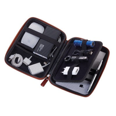Органайзер на блискавці Troika TRAVEL CASE, коричневий Органайзер на блискавці Troika TRAVEL CASE, коричневий